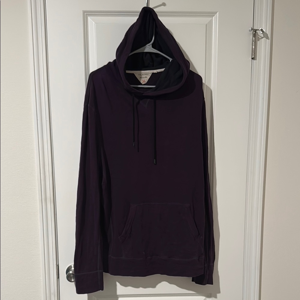 Purple rag & bone sweatshirt